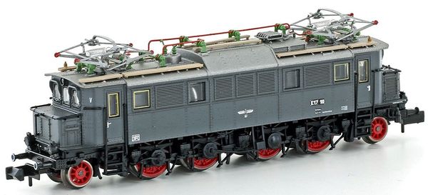 Kato HobbyTrain Lemke H2893S - German Electric locomotive BR E17 10 of the DRG (Sound)